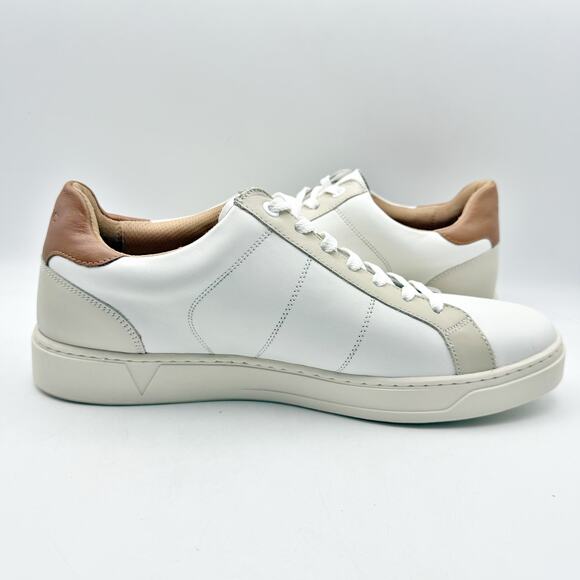 Vionic Mens Lucas ll Sneakers US 11 EU 44 White Leather NWOB - Picture 4 of 12